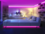 24V RGB LED strip kit for bedroom with IR and WIFI control (5 to 10m, 30 LED/m)