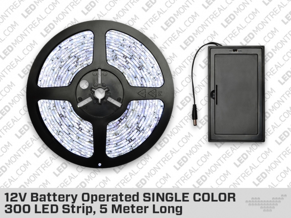 battery powered led strip home depot