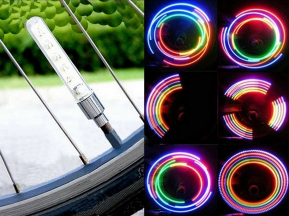 Basic Bicycle wheel LED pattern producer double kit