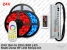 24V Kit Rubans 300 LED RGB 5050 RF Multi Zone 15m à 20m