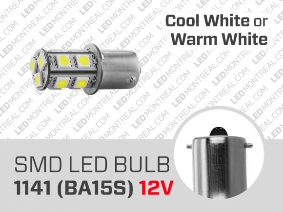 2W 12V 1141 BA15S LED Bulb for RV Interior
