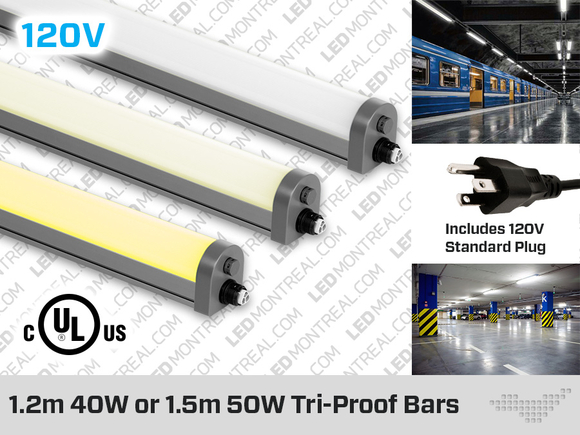 Tri Proof LED Bar 40W or 50W