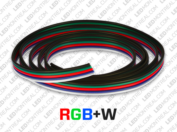 RGBW Wires for LED Strips (1 meter)