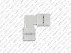 L Shape Corner Connector for 5050 Single Color Strips (closed)