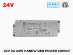 24V DC Hardwired LED Driver 48W