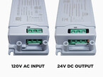 24V DC Hard Wired Indoor Power Supply Input Output Diagram