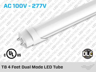 T8 4 Feet Dual Mode LED Tube