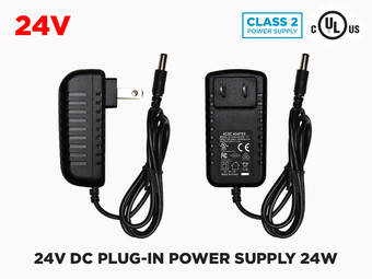 24V 1A (24W) Power Supply for LED Strips