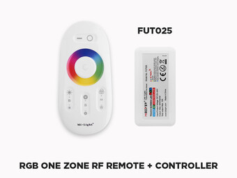 1 Zone RF Remote and Controller Kit for RGB LED Strip