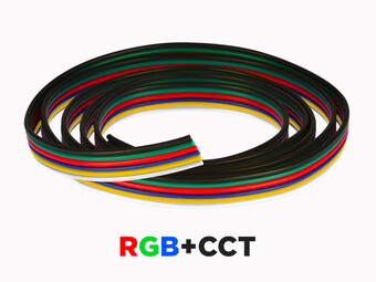 RGBCCT Wire for LED Strips (1 meter)