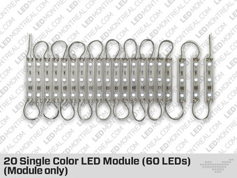 Kit de 20 Modules LED Blanc Froid avec Gradateur
