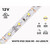 12V 5m iP20 3528 Single Color LED Strip - 60 LEDs/m (Strip Only)