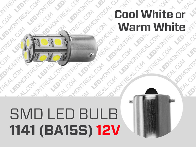 Ampoule LED 1141 BA15S 2W pour Intérieur de VR