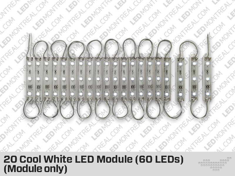 Battery Powered 20 LED Module Kit (60 LEDs) RGB or White, 7 image