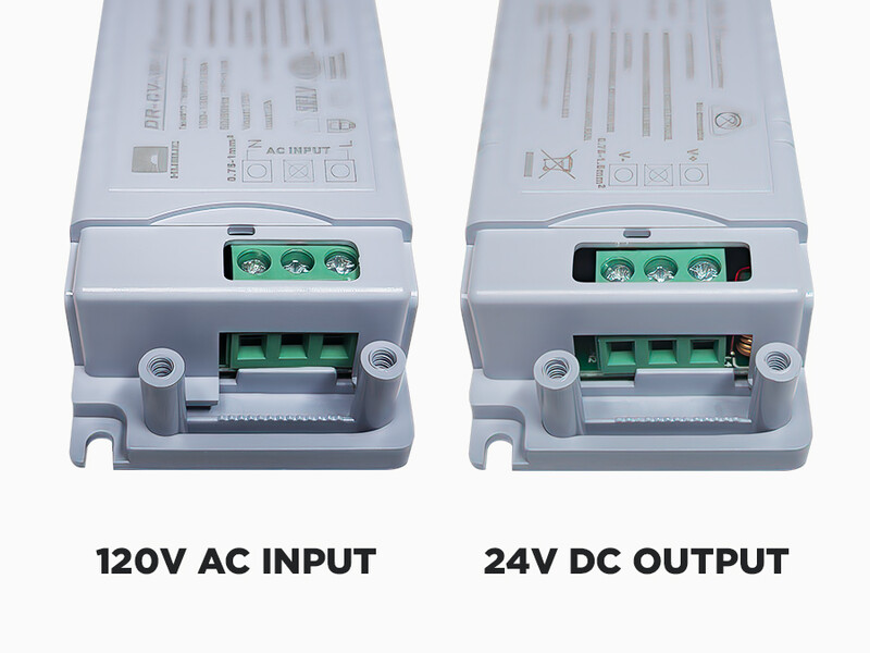 24V DC Hardwired Compact LED Driver 1A(24W) 2A(48W), Transformer Wattage (24 Volts): 24V 1A 24Watts, 2 image