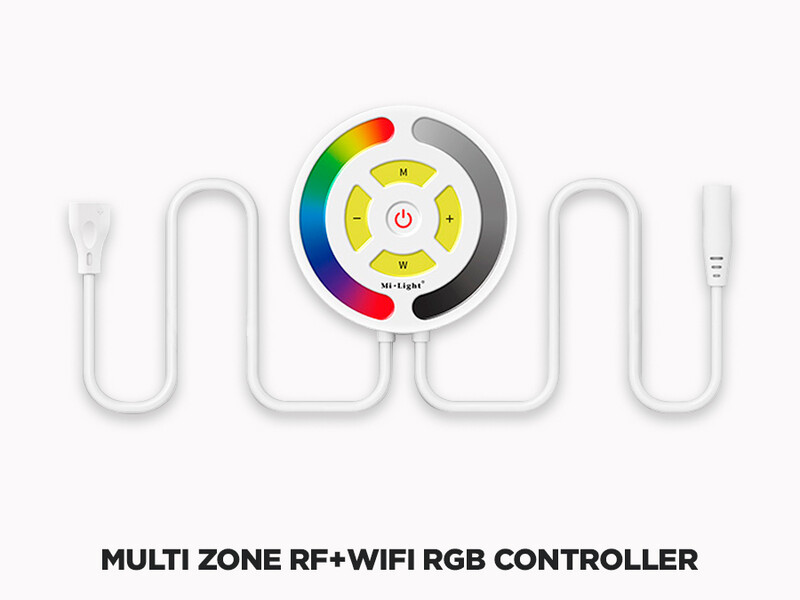 YL1 - Multi Zone WiFi RF Controller for RGB LED Strip (Mi-Light)