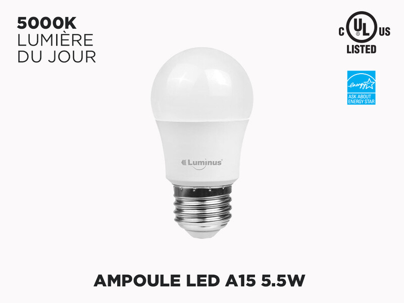 Ampoule LED A15 5.5W E26 - PLYC105