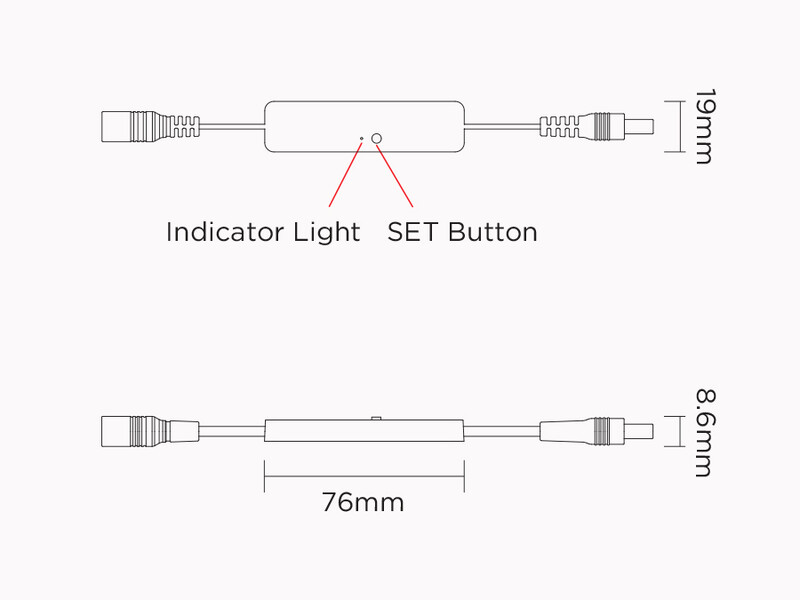 MLR1 Mini Single Color RF Controller