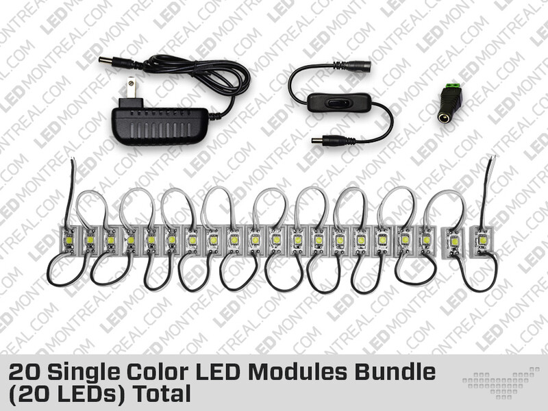20 Modules LED Blanc Froid